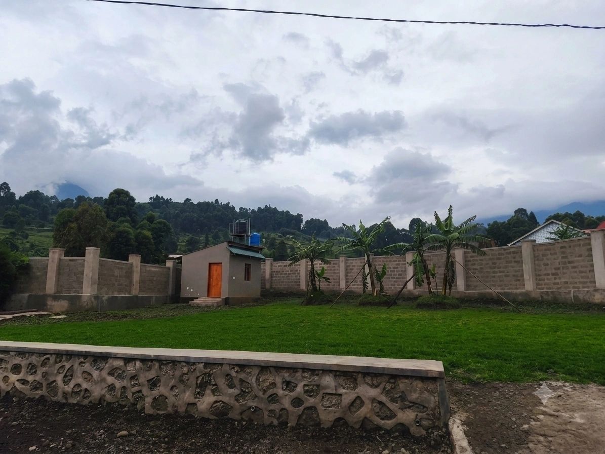 Ntebeko Homestay grounds in a green hillside setting